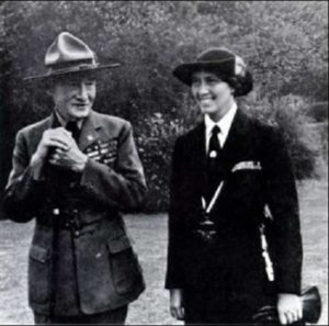 Photo des époux Baden-Powell