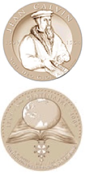 médaille comémorative de Calvin