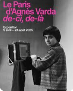 Affiche de  l'exposition Agnès Varda