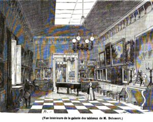 Collection de tableaux de B. Delesseert.