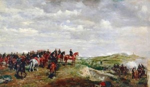 Tableau de Meissonnier, Napoléon III à Solférino