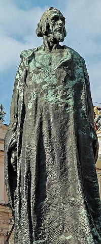 monument Jean Huss à Prague