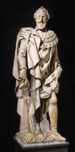 Photo d'une statue d'Henri IV