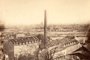 La sucrerie de Passy en 1859.