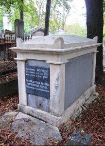 Photo de la tombe du pasteur Jean-Frédéric Mestrezat au Père Lachaise