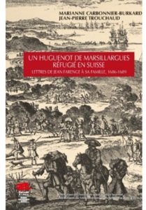 Première de couverture du livre un huguenot de Marsillargues