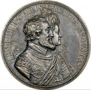Médaille de Henri IV et Marie de Médicis
